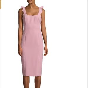 Women Dress Jay Godfrey | Ruffle Suit (shift) Dress dusty rose